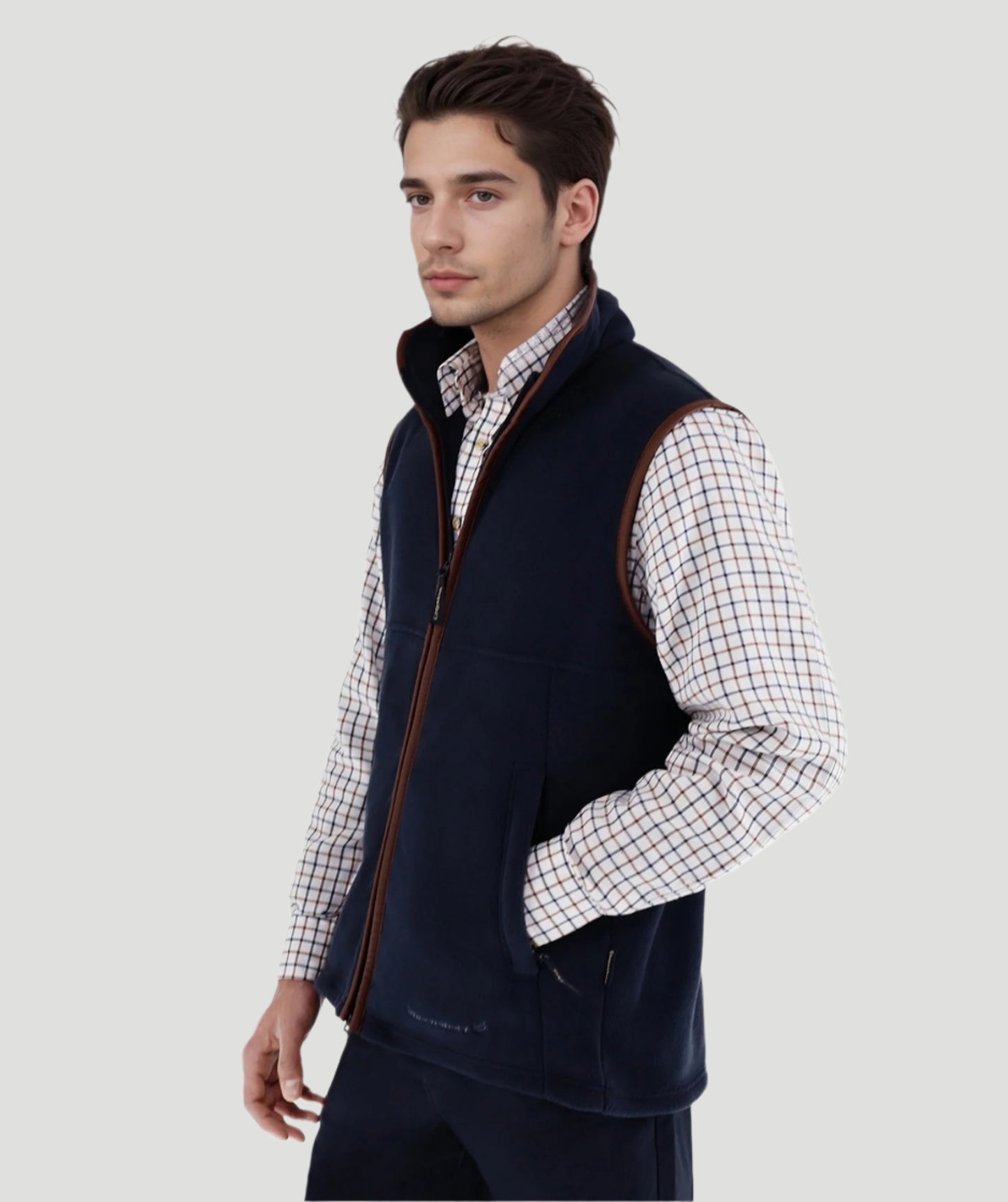 Ackleton Fleece Gilet Navy