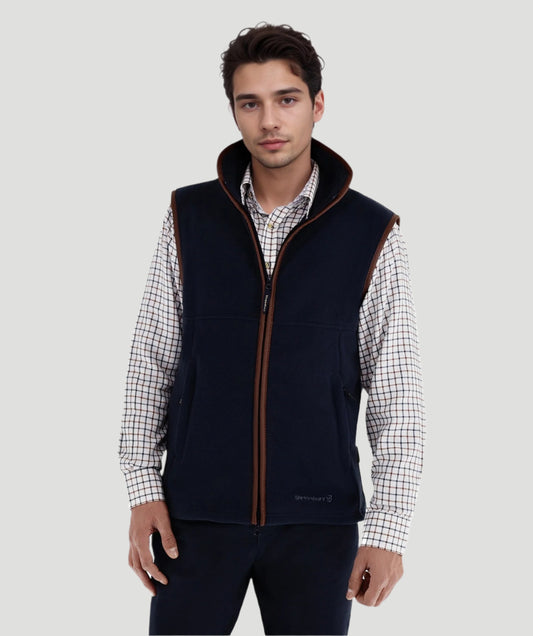 Ackleton Fleece Gilet Navy