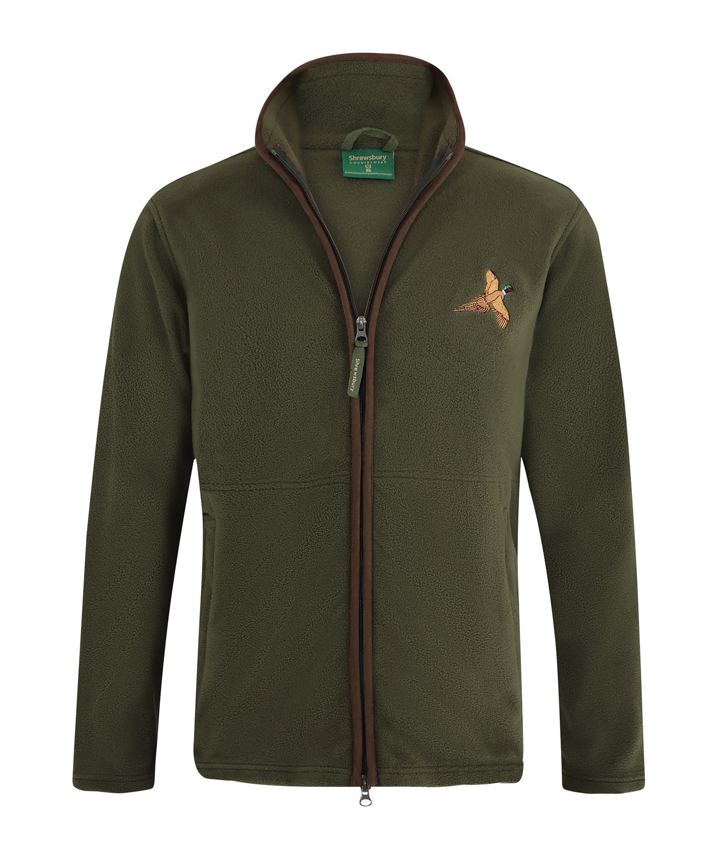 Cosford Pheasant Fleece Jacket Olive