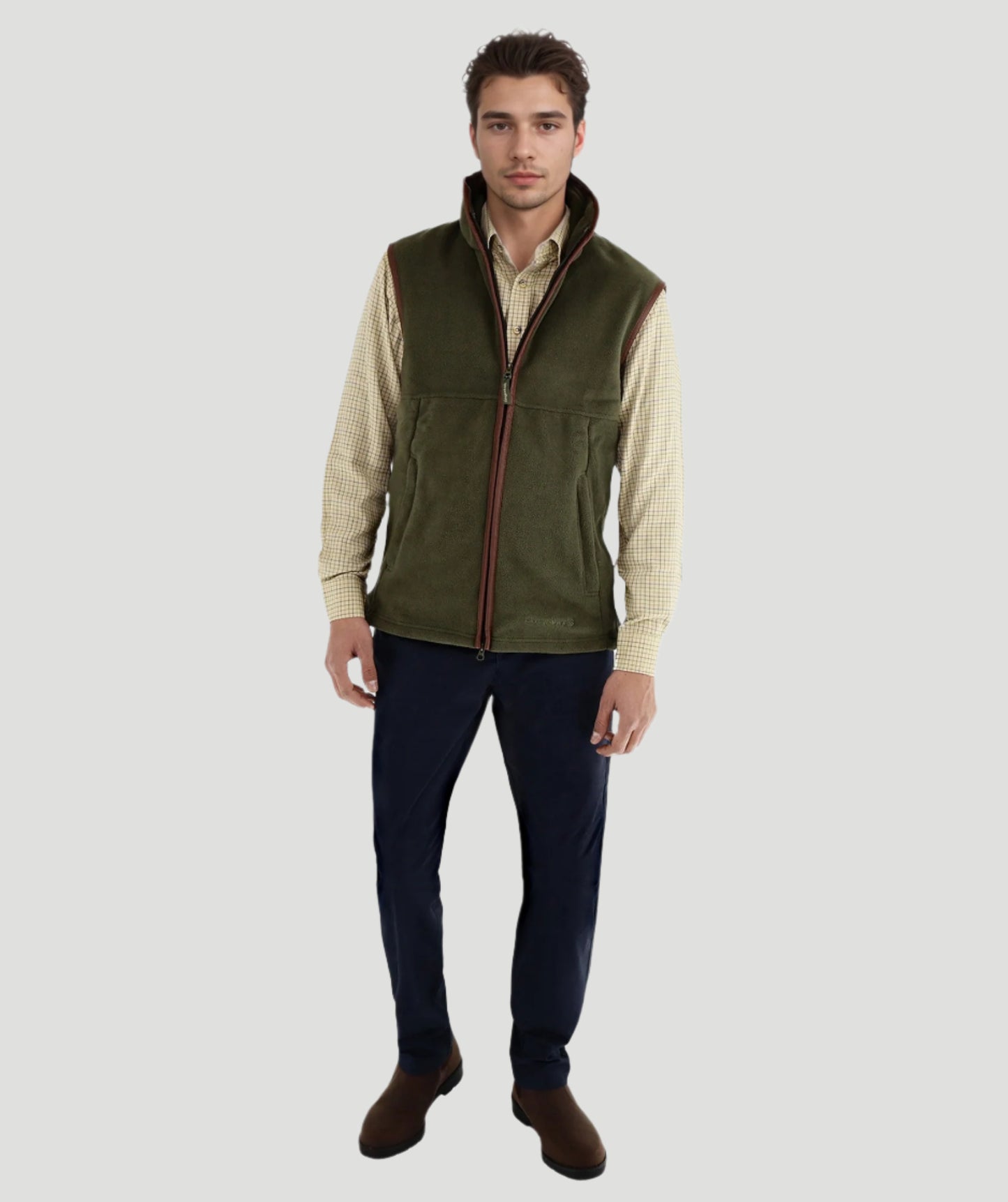 Ackleton Fleece Gilet Olive