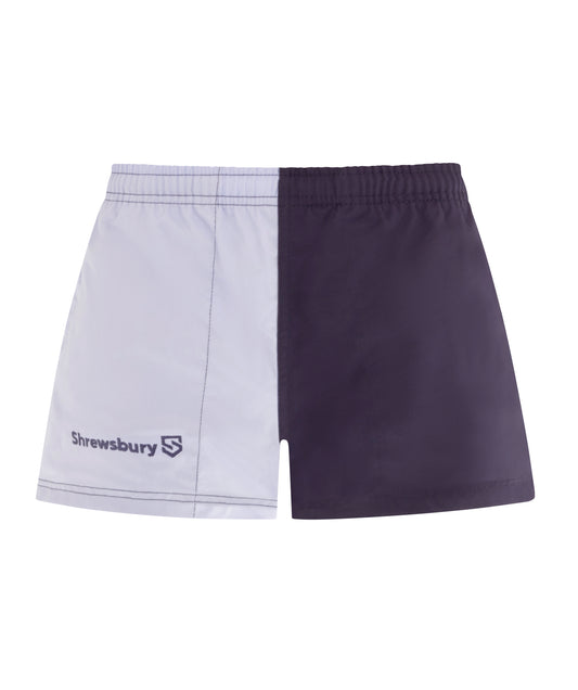 Harlequin Shorts Baby Blue and Navy