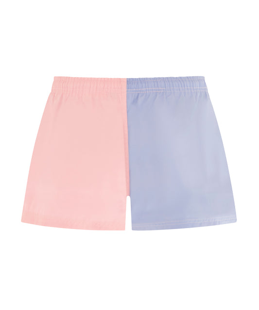 Harlequin Shorts Baby Pink and Baby Blue