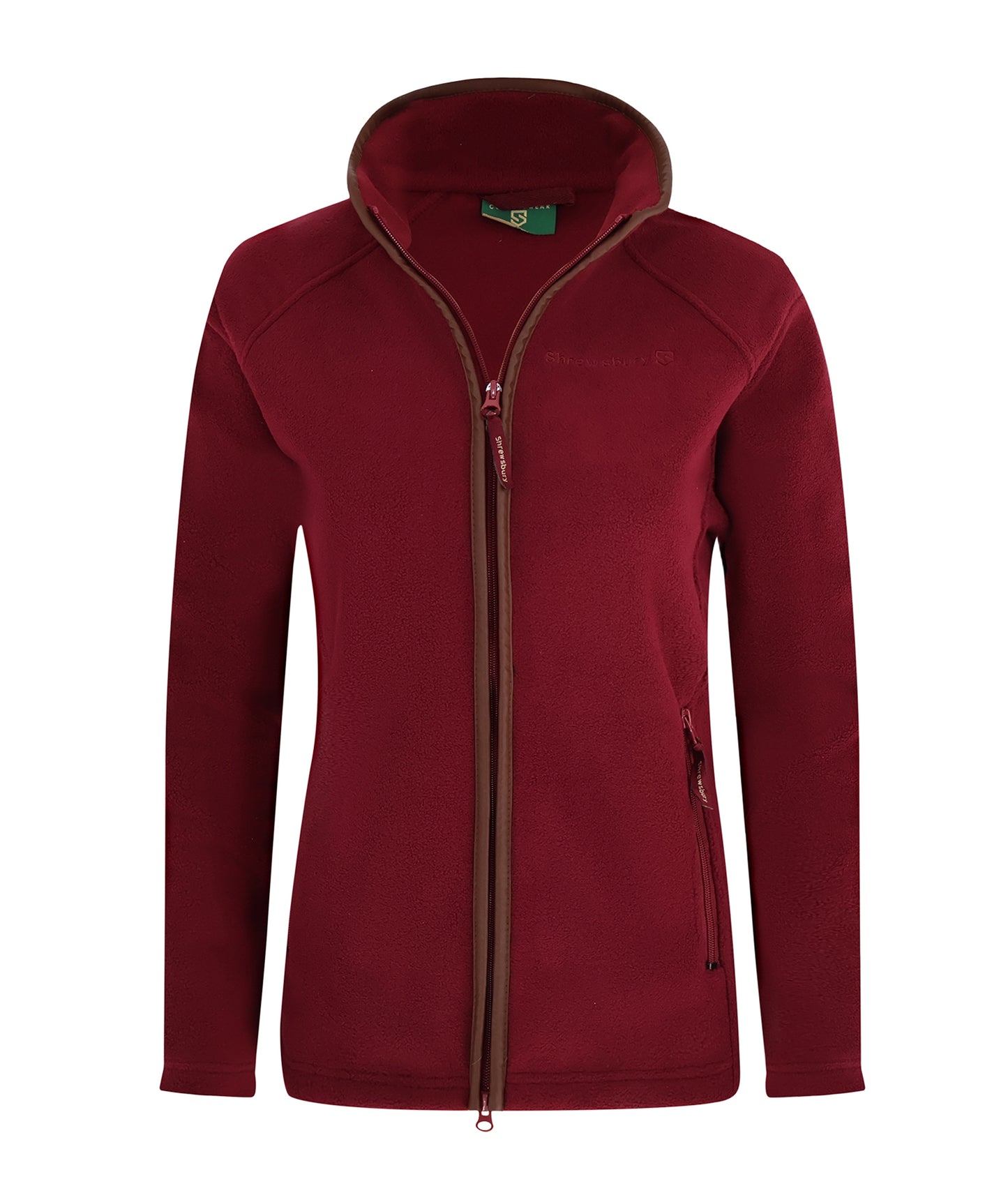 Harley Fleece Jacket Wine