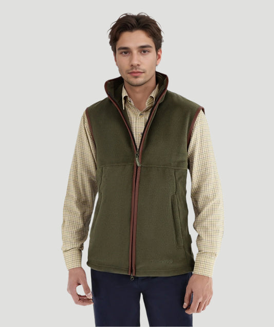 Ackleton Fleece Gilet Olive