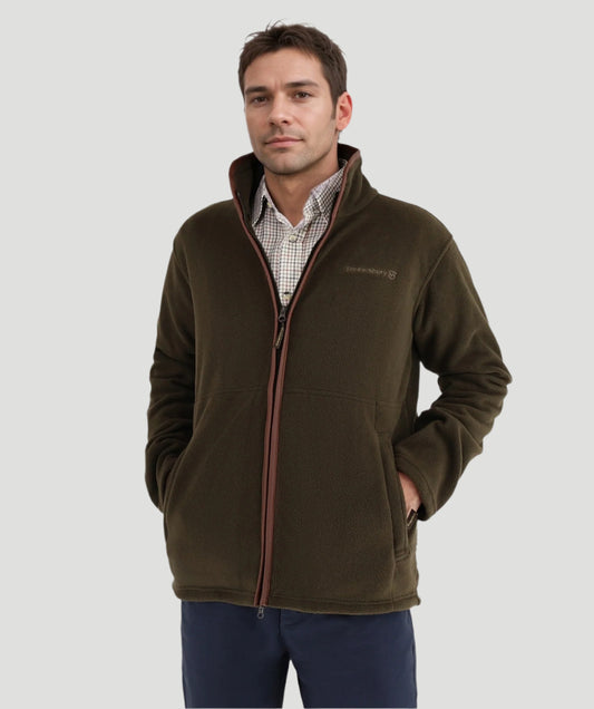Ackleton Fleece Jacket Dark Olive
