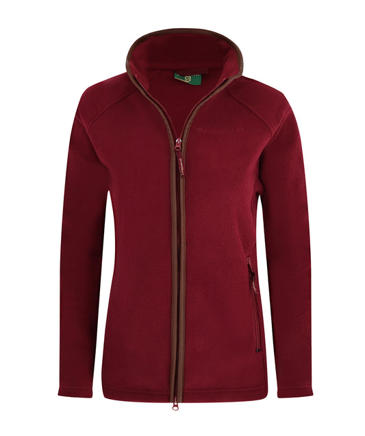 Harley Fleece Jacket Wine