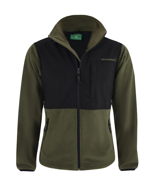 Roden Hybrid Fleece Jacket Olive
