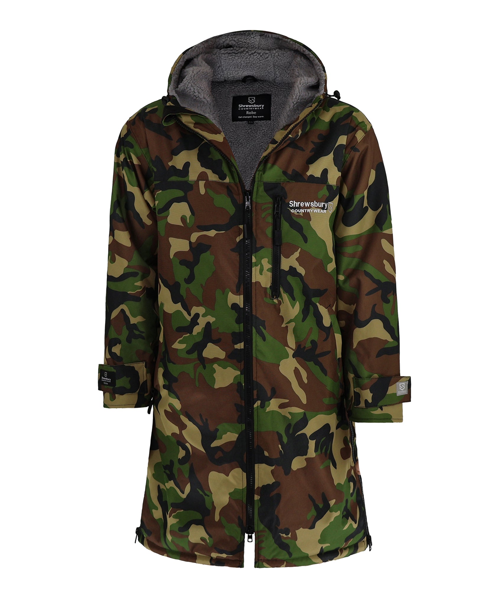 Bench Camo Robe Wilcott Ladies Waterproof Robe Camo – Shrewsbury Countrywear