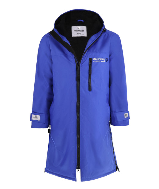 Wilcott Ladies Waterproof Robe Royal Blue